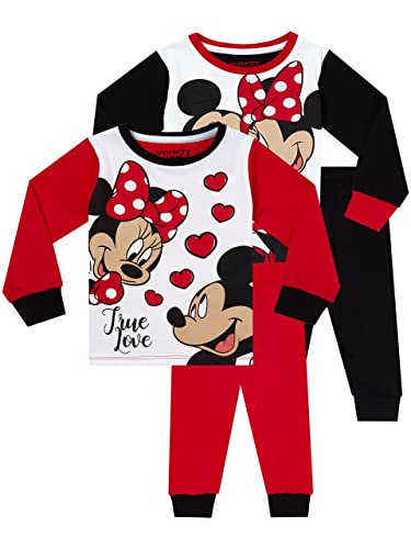 Disney Pyjama Fille Minnie Mouse 2 Pack Multicolore 3-4 Ans