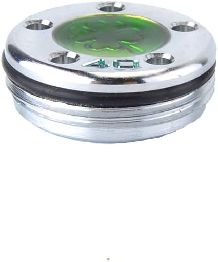 PLUSKER 2PCS Golf Replacement Putter Weights with Green Four-Leaf Clover Pattern (5g/10g/15g/20g/25g/30g/35g/40g) Available for Select Newport Studio Design California GoLo Futura X Series Clubs Head