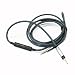 NEOMUSICIA Cable for Audio Technica ATH-M50x / ATH-M40x / ATH-M70x / KRK KNS8400 / KNS6400 headphone, Remote volume control & Mic cord fit Samsung Galaxy Sony Xiaomi Huawei Android phone
