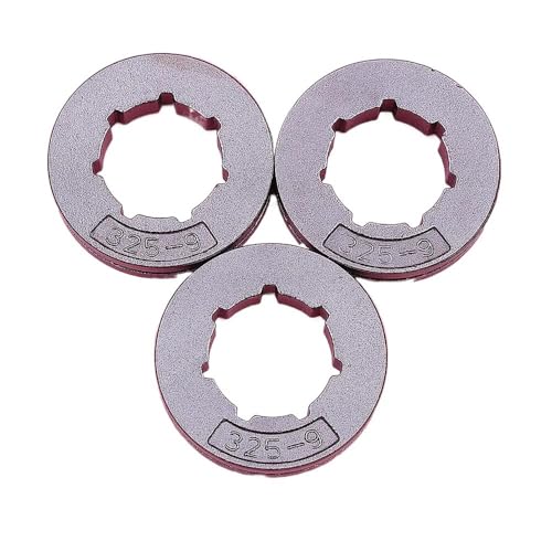 Jantes de pignon .325 cannelure 22mm 9 dents chaîne tronçonneuse - 3
