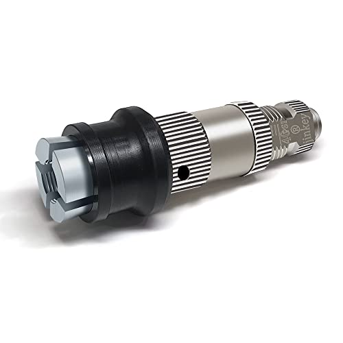 Jinkey Automatic Tire Deflator With Locking Air Chuck For Schrader Valve Straight Open Flow Air Chuck Quick Connect Tire Pressure Equalizer Offroad Accessories For Car Truck