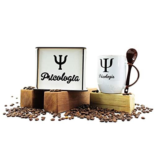 Caixa com caneca - profissão psicologia