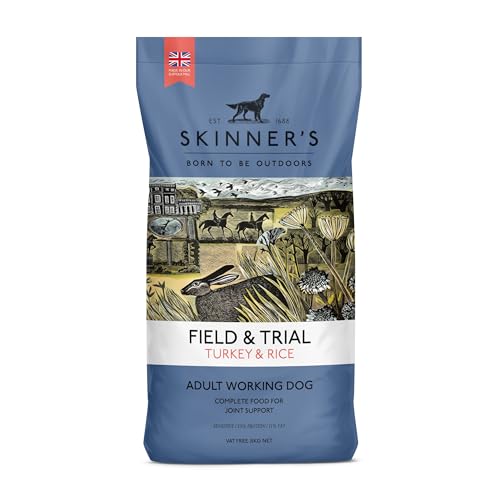 Skinners Field & Trial Turkey & Rice, Complete Dry Adult Dog Food, Sensitive, Contains Joint Aid, 15kg