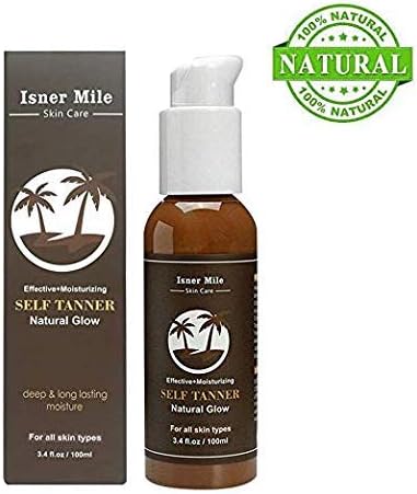 Sharmiz Sun Tanning Serum Vitamin E & Aloe Extract for Bronzer Flawless Darke skin for face and body, Fake Tan