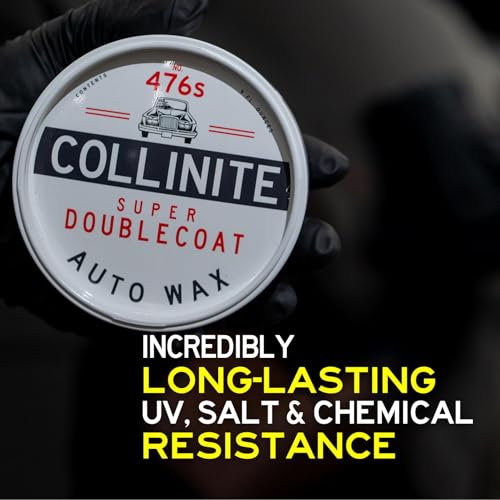 Collinite 476 Super Doublecoat Wax-Carnauba + Polymer Sealant - High Gloss Shine + Ultra Durable Hydrophobic Beading & Long-Lasting Paint Protection for Cars, Trucks, and Motorcycles (9 fl oz) by COLLINITE - Image 3