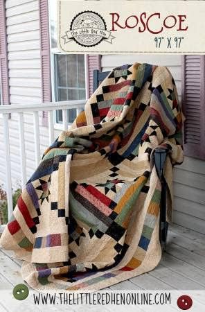 Roscoe Quilt Pattern by Emily McGlothlen Little Red Hen