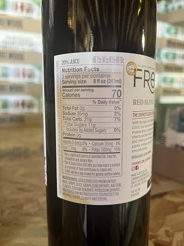 Sutter Home Fre Premium Red Blend Non-alcoholic Wine (3 Bottles) - Thumbnail 2