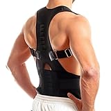 YFDM Adjustable Posture Support Brace Therapy Straps Back Neck Shoulder Straight Corrector Spine Bel