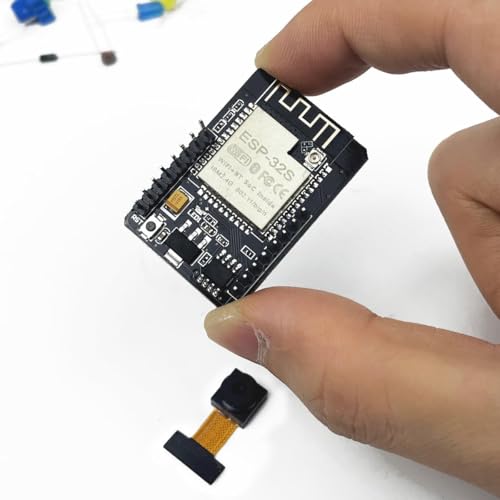Image of Hosyond 2Pcs ESP32-CAM Wireless WiFi+Bluetooth Development Board with OV Camera Module Compatible with Arduino