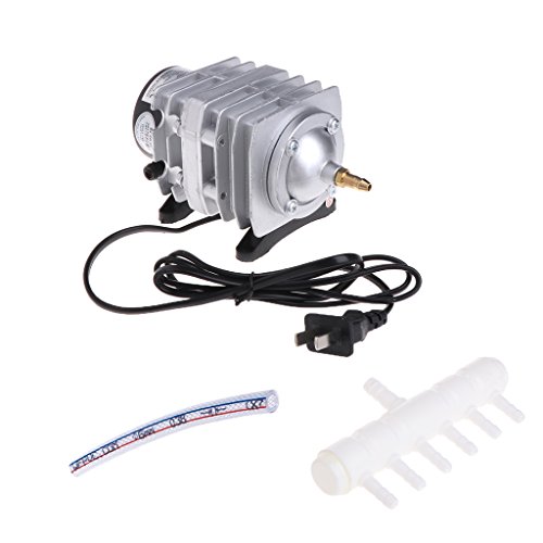 JAGETRADE 45W 110V ou 220V ACO318 Compresseur d'aquarium d'oxygène pour Aquarium