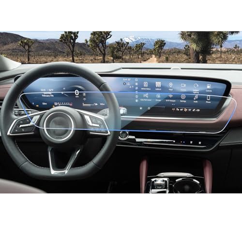 Image of CDEFG for 2025 Buick Envision Screen Protector 30 inch Tempered Glass for 2024 2025 2026 Buick Envision /2025 2026 Buick Enclave Accessories HD Anti Fingerprints Screen Cover
