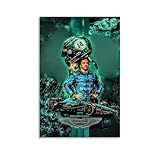 HUAYEQWHELH Fernando Alonso Poster, ästhetische Wandkunst, 