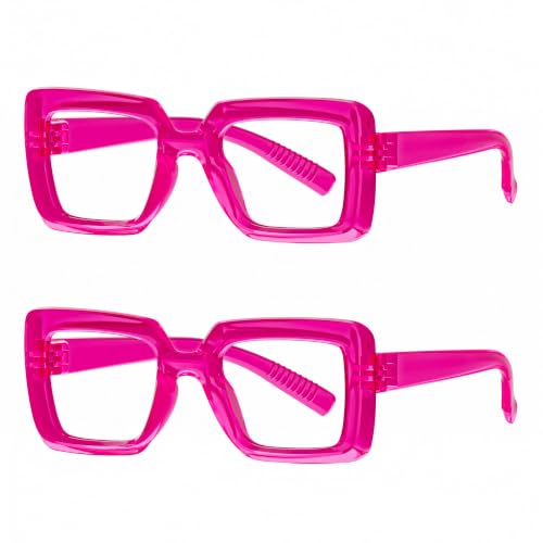 Image of Eyekepper Reading Glasses 1.25, Readers for Women, 2 Pack Rose