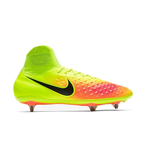 Nike Magista Orden II SG, Botas de fútbol Hombre, Amarillo (Volt/Black-Total Orange-Hyper Turq), 41