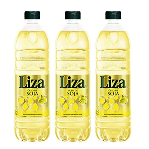 Óleo De Soja Liza Pet 900 Ml Kit Com 3 Unidades