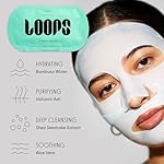 LOOPS CLEAN SLATE - Detoxifying Hydrogel Face Mask - Detoxify, Cleanse & Soothe - Deeply Purifying and Super Hydrating - Minimizes the Look of Pores - Mother's Day Gifts for Mom - 5 pc - Image 3