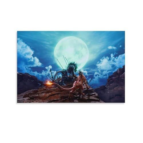 �t�@�C�i���t�@���^�W�[ �|�X�^�[ (35) �p�l�� ���_���������� �ǂ̊G �C���e���A �z�[���A�[�g���[�N24x36inch(60x90cm)