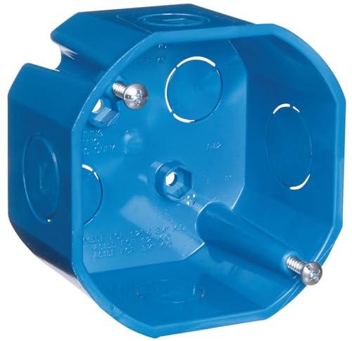 Allied Moulded Products SB-3 Thermoplastic 3-Gang Residential/Receptacle Adjustable Electrical Switch Box 5-13/16 Inch x 3-3/4 Inch x 3-9/16 Inch 61 Cubic-Inch SliderBox