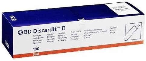 5ML BD DISCARDIT SYRINGE 309050 BX100