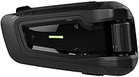 Vista 10 de Cardo PTS00101 - PACKTALK Slim - Auriculares de comunicación Bluetooth para motocicleta, color negro, paquete doble de 2