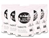 A&G-heute Salina 125kg 5 Säcke Regeneriersalz Siedesalz Salztabletten Enthärtersalz für Wasserenthärtungsanlagen Wasserenthärter Pooleinsatz