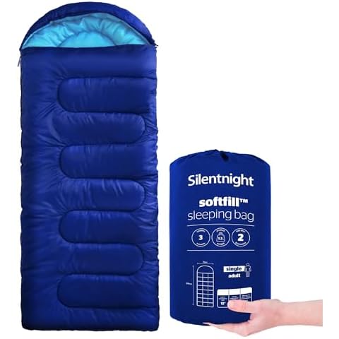 Silentnight 3 Season Lightweight Cosy Sleeping Bag Cover