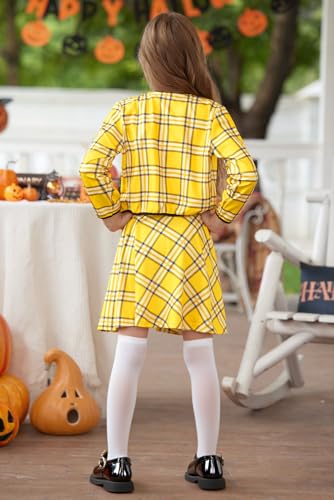 Image of BesserBay Halloween Girls Costume Schoolgirl Skirts 3PCS Sets 4-14 Years