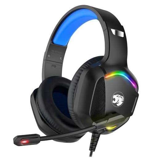 IMYB A36 Gaming Headset with Mic Stereo Headphones for Pc PS5, Xbox