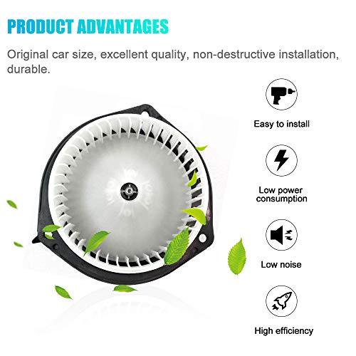 Image of AC Heater Blower Motor for 2004-2016 Chevy Impala, 2004-2008 Pontiac Grand Prix, 2005-2009 Buick Lacrosse, 2004-2007 Chevy Monte Carlo Replaces # 22754990, 15850268, 22792042, 19153333