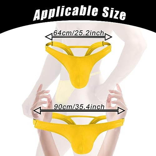 Men's Bikinis Thong Underwear,Man Thong Bulge G-String Low Waist Pouch Briefs T-back Panties For Man3