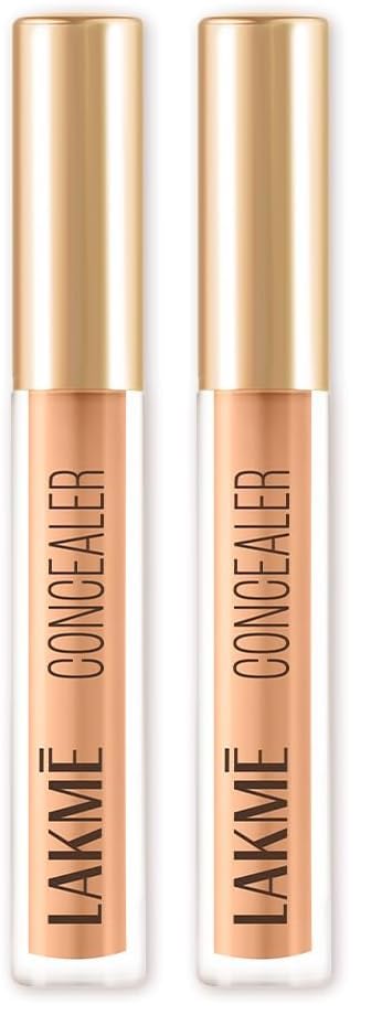 Image of Lakme Powerplay Priming Concealer Built in Primer, Hydrating, Conceals Dark Circles 20 Nude, 5.4ml (Fashionista Collection) (Pack of 2)