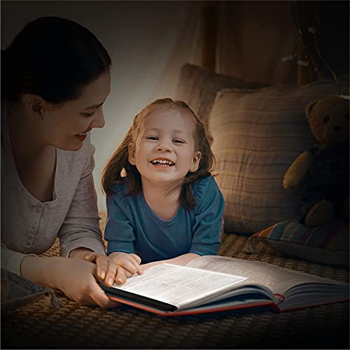 Toozoon 3Pcs Book Light Led Reading Light Night Light Book Family Study Light Eye Care Reading Lamp Portable Bookmark Light For Reading In Bed, Car (Black+White+Pink) #TOP5