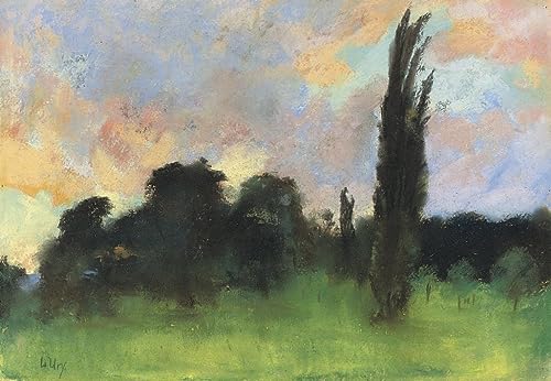 Cuadro estudio de nubes de Lesser Ury para eliminar la monotonía visual de su oficina