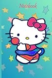  Hello Kitty Notebook: Lined Journal Notebook, Composition Notebook For Girls Teen And Women , Notebook School, 120 pages 6 x 9 in