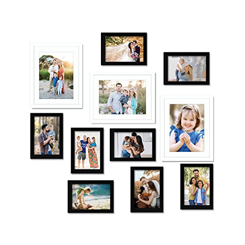 Image of Amazon Brand - Solimo Photo Frame Set (Black&White SPF-1533)