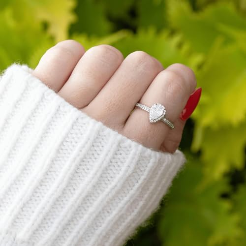 Hope Rings – Teardrop From Heaven Memorial Ring for Ashes – Handcrafted 925 Sterling Silver – Adjustable Wrap Ring – Hypoallergenic Keepsake Gift for Men & Women (Sterling Silver, Adjustable)3