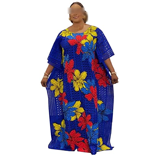 Robe de soirée africaine ensemble 2 pièces jaune fluide et infroissable - 4