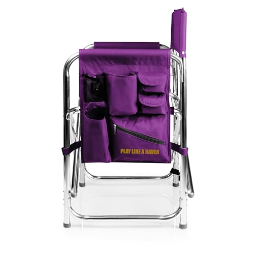 Image of Picnic TIME NFL Unisex-Adult NFL Sports Chair with Side Table, Beach Chair, Camp Chair for Adults