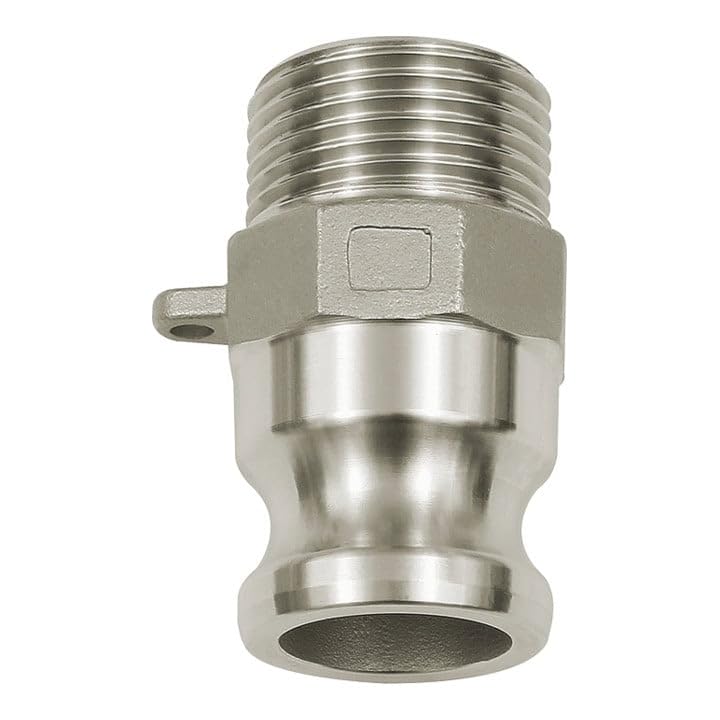 RIEGLER 108138-1116.40-ES Kamlok Conector rápido con AG, tipo F, ES 1.4401, R 4, 1 unidad