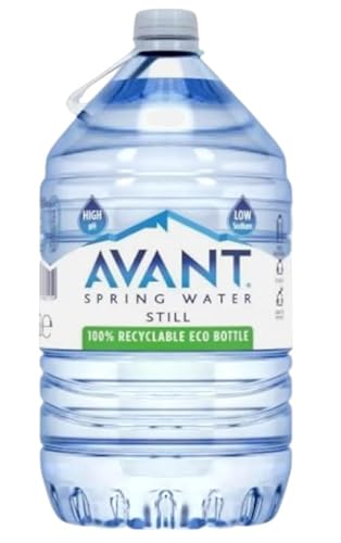 Image of Still Natural Mineral Water, 5 Litre, Large Bottle (Pack of 1), Spring Water, Made from 100% Recycled Plastic, for Home or Office