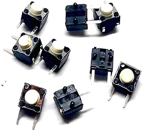 Miniatura 4 de 10 pcs Japanese only 6 * 6 * 5 feet touch button switch side touch the micro switch point