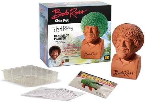 Bob Ross Chia Pet
