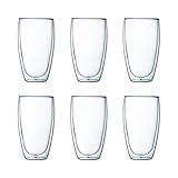 bodum pavina outdoor Eine hydrophobe Silikontabs unter dem Boden ermöglicht ein permanentes Gleichgewicht des Luftdrucks zwischen den beiden Glaswänden mit der Raumluft.