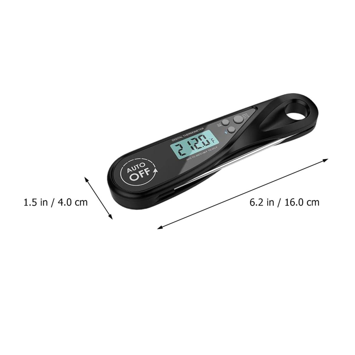 Cabilock 3 Piezas Termómetro De Barbacoa Termómetro Digital Sonda De Temperatura De La Carne Sonda Del Termómetro Del Horno Lectura Instantánea Cocina Barbacoa Horno Medidor De Temperatura