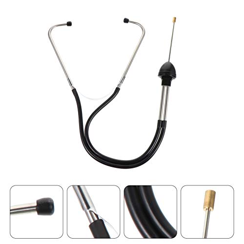 Healifty Cilinder Stethoscoop Auto Interne Cilinder Stethoscoop Geluidsdetectie Reparatie Tool (Zwart) - Image 4