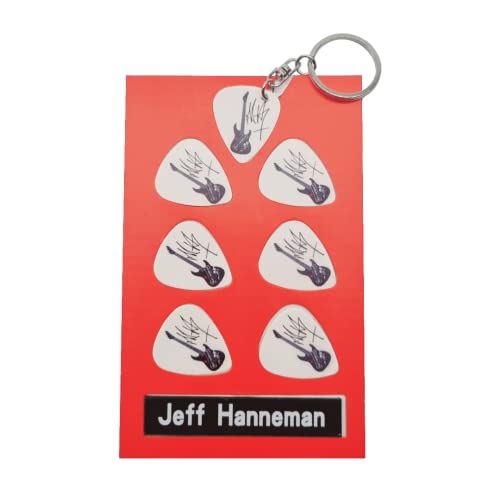 Jeff Hanneman Guitar Plectrum Gift Set, White