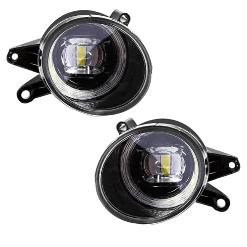 Phares antibrouillard LED yeux d'ange pour Audi A4 B6 2001-2005