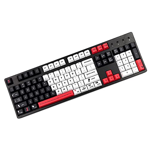 YWJLQH Cherry MX�L�[�{�[�h�p 135�L�[ �f�X�m�[�g �e�[�} DYE-SUB PBT�L�[�L���b�v�Z�b�g