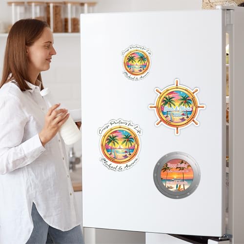 Imán decorativo personalizado para puerta de crucero miniatura 6