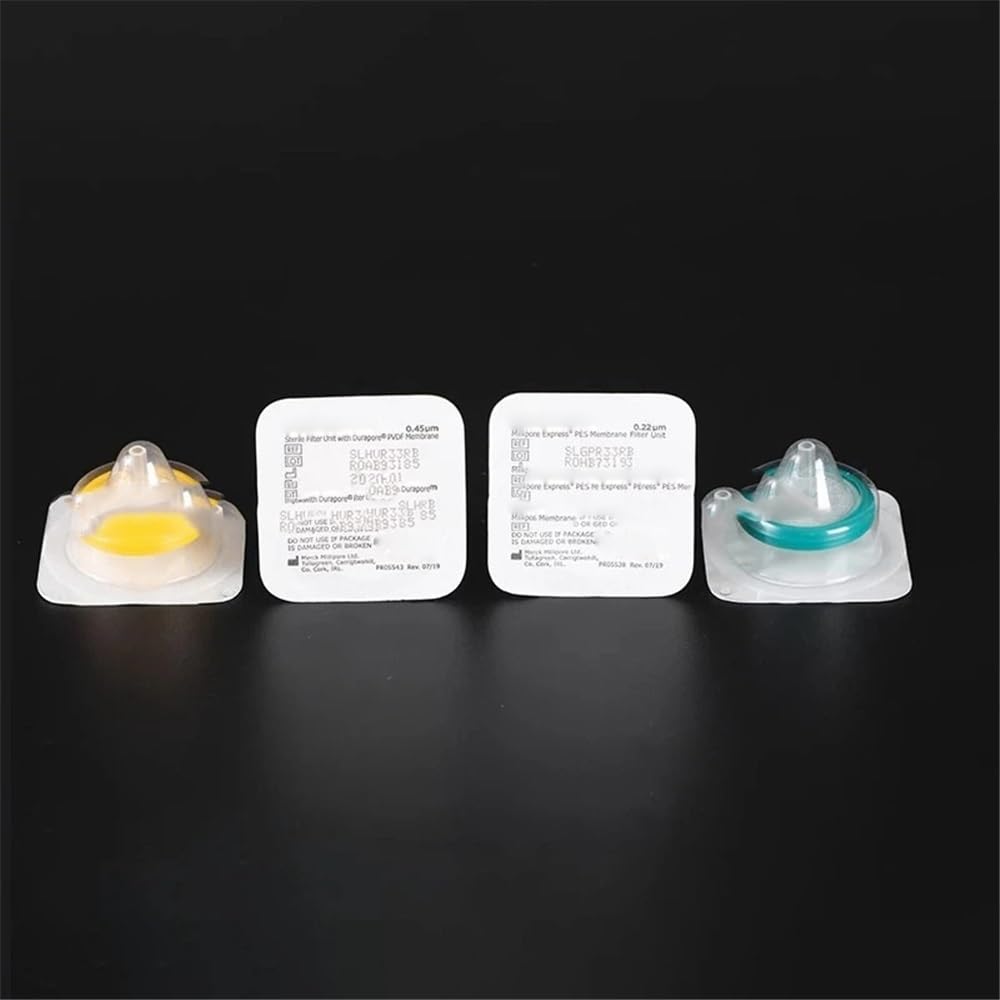 Instrumentos y Equipos de Laboratorio 50 unidades/lote de filtros de jeringa de laboratorio de 0,22 um/0,45 um, filtro de membrana de nailon, equipo de laboratorio(25mm 0.45um Nylon)
